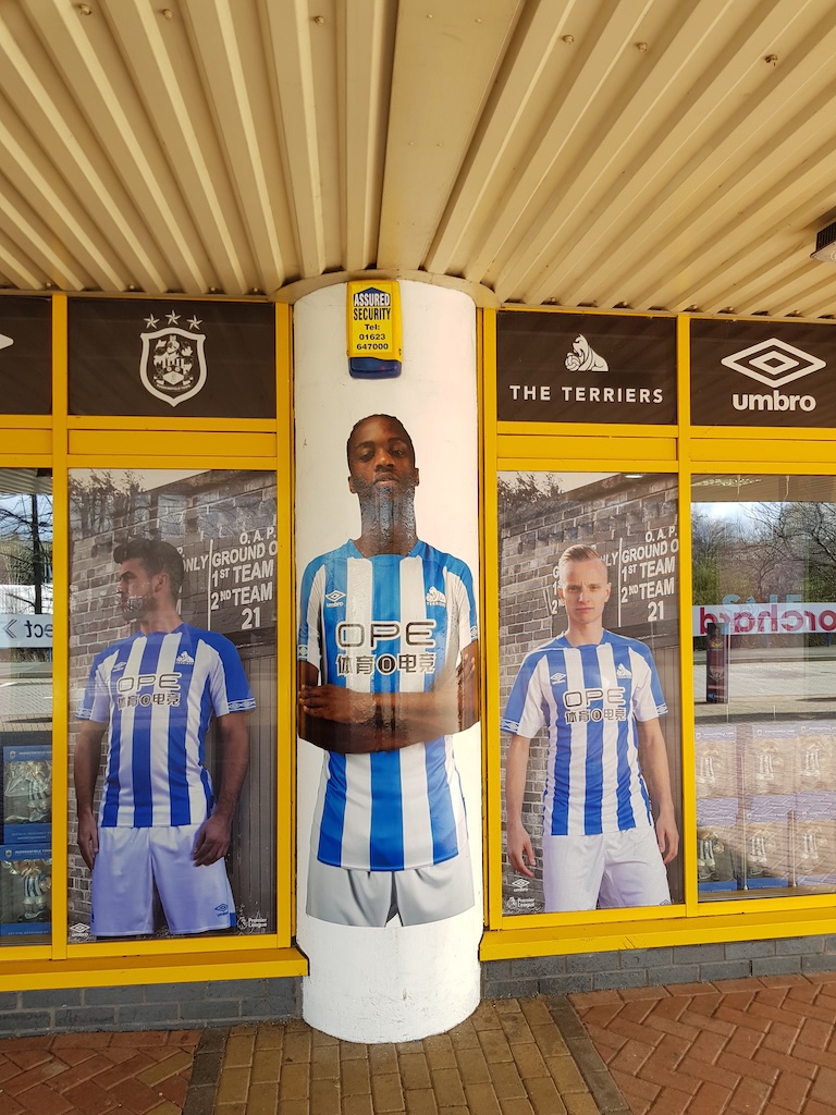 Huddersfield straatbeeld
